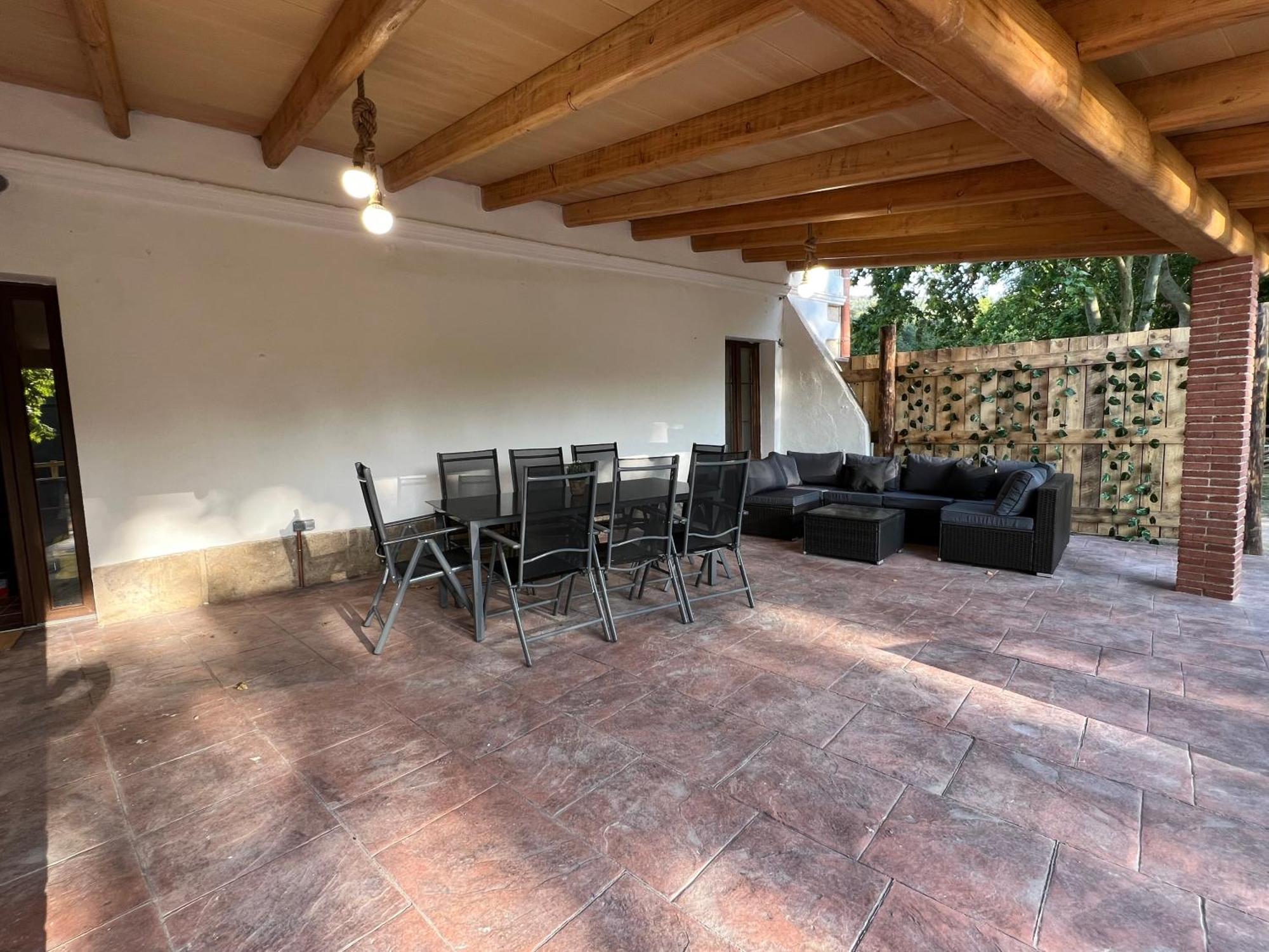 Casa Rural Can Ricos - El Mirador Del Montseny Vallgorguina Exterior photo